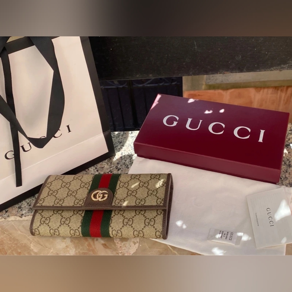Gucci Ophidia continental wallet